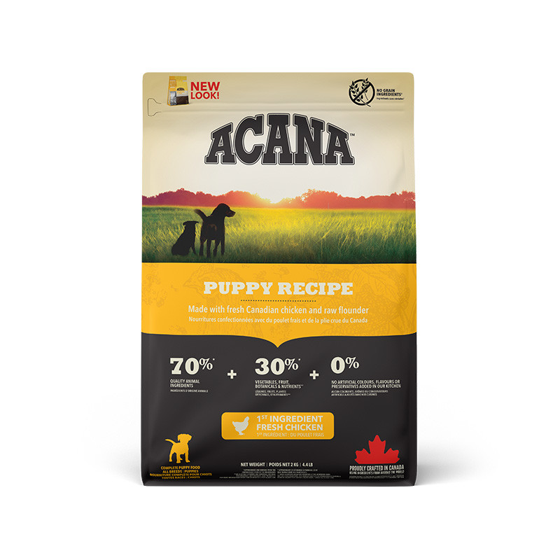 Acana Heritage Puppy Recipe Сухий корм для цуценят середніх порід