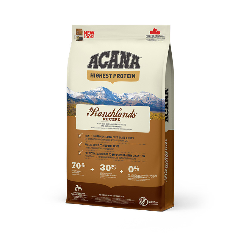 Acana Regionals Ranchlands Dog Recipe Сухий корм для собак усіх порід та вікових груп