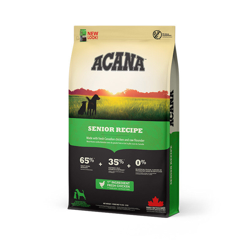 Acana Heritage Senior Dog Recipe Сухий корм для літніх собак усіх порід старше 7 років