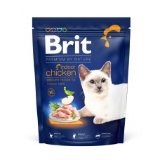 Brit Premium Cat Adult by Nature Indoor Сухий корм для дорослих кішок, що живуть у приміщенні