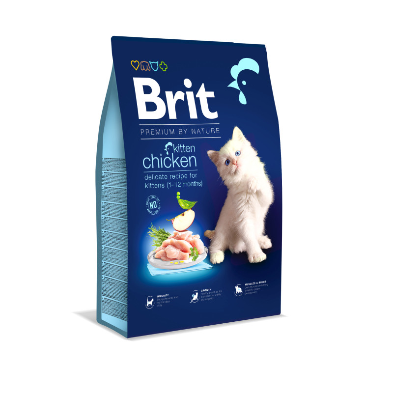 Brit Premium Cat Kitten by Nature Сухий корм для кошенят