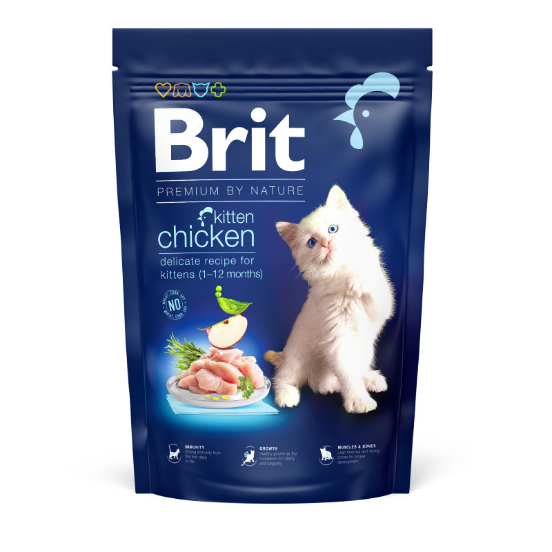 Brit Premium Cat Kitten by Nature Сухий корм для кошенят