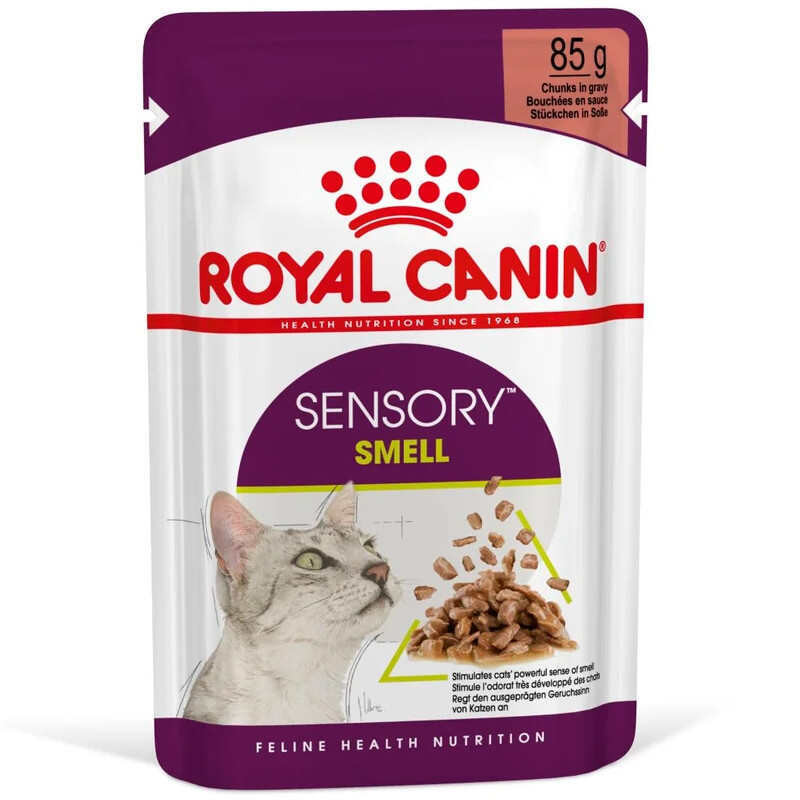Royal Canin Sensory Smell Gravy Консерви для дорослих кішок
