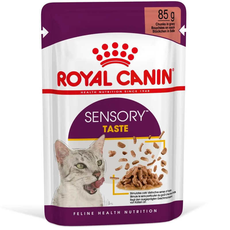 Royal Canin Sensory Taste Gravy Консерви для дорослих кішок