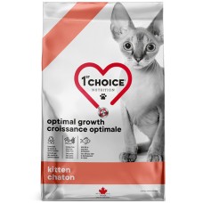 1st Choice Kitten Optimal Growth Сухий корм для кошенят з рибою