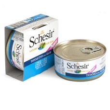 Schesir Tuna Aloe Puppy Консерви для цуценят з тунцем та алое в желе