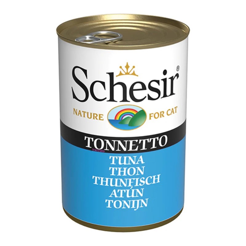 Schesir Tuna Консерви для кішок з тунцем у желе (банку)