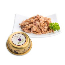 Nuevo Adult Alu-tray Консерви для дорослих кішок з філе лосося, індичкою та крес-салатом