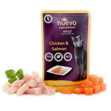 Nuevo Adult Chicken & Salmon Консерви для дорослих кішок з куркою та лососем