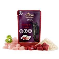 Nuevo Senior Poultry & Lamb Консерви для літніх кішок з птицею, бараниною та рисом