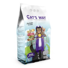 Cat'S Way Lavander Scented бентонітовий наповнювач, що комкується, з ароматом лаванди