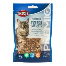 Trixie Trainer Snack Mini Fish Nuggets Ласощі для кішок з тунцем, куркою та котячою м'ятою