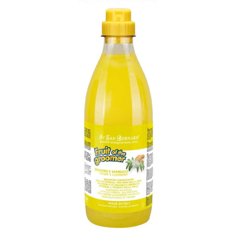 Iv San Bernard Ginger та Elderberry Шампунь дезінфікуюча, з бузиною та імбиром