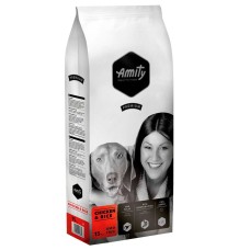 Amity Chicken & Rice Сухий повсякденний корм для дорослих собак з куркою та рисом