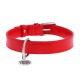 Collar Waudog Glamour Нашийник для собак шкіряний червоний