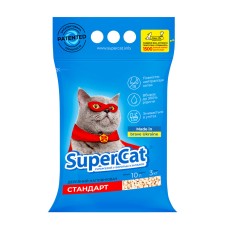 Super Cat Дерев'яний наповнювач для туалету стандарт синій