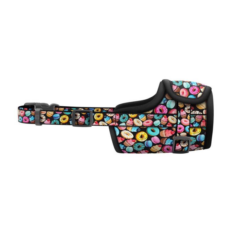 Collar Waudog Nylon Намордник для собак нейлоновий Пончики