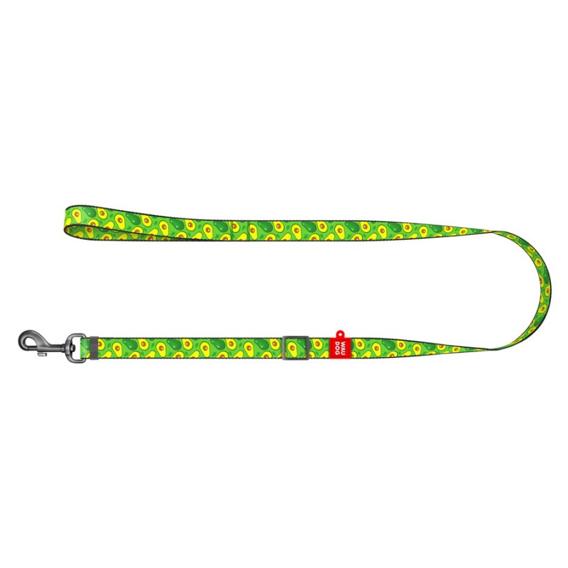 Collar Waudog Nylon Повідець для собак нейлоновий регульований Авокадо