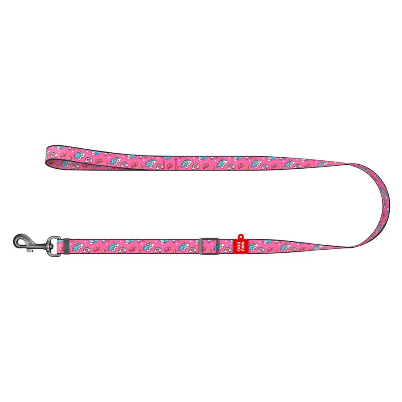Collar Waudog Nylon Повідець для собак нейлоновий регульований Єдинороги
