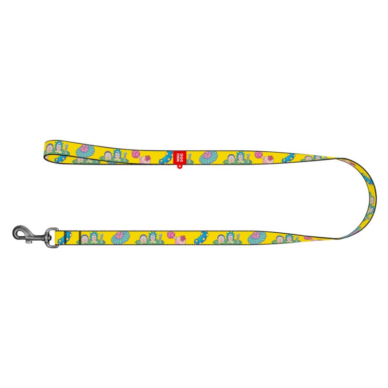 Collar Waudog Nylon Повідець для собак нейлоновий Рік та Морті 1