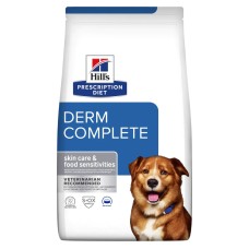 Hills Prescription Diet Canine Derm Complete Skin Care and Food Sensitivities Лікувальний корм для дорослих собак при харчовій алергії