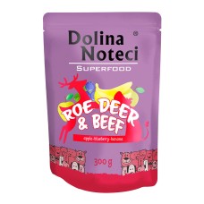 Dolina Noteci Superfood Roe Deer & Beef Консерви для собак з козулею та яловичиною пауч
