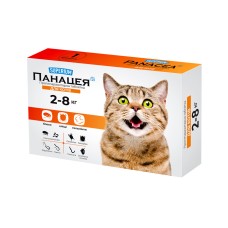 Superium Панацея Таблетки від бліх та кліщів для кішок вагою від 2 до 8 кг