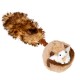 GiGwi Catch & Fetch Іграшка для собак Барс ук з 2-ма пищалками