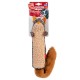 GiGwi Plush Іграшка для собак Білка з пищалкою