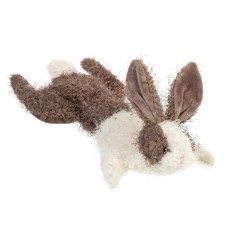 GiGwi Plush Іграшка для собак Заєць шкурка з пищалкою