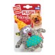 GiGwi Plush Іграшка для собак Ведмідь із пищалкою