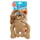 GiGwi Puffer zoo Іграшка для собак Мавпа з пищалкою на мотузці