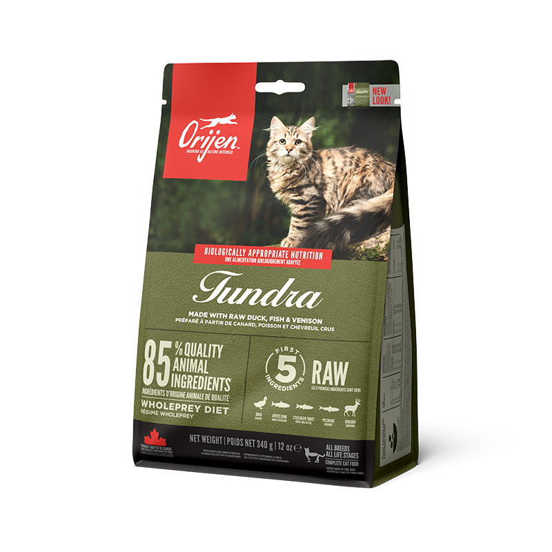 Orijen Tundra Cat Сухий корм для кішок всіх порід з качкою та рибою
