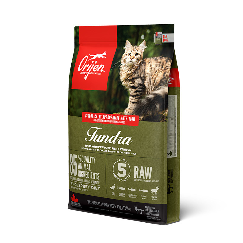 Orijen Tundra Cat Сухий корм для кішок всіх порід з качкою та рибою