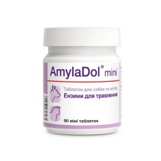 Dolfos AmylaDol Mini Долфос АмілаДол Міні Вітамінно-мінеральний комплекс для собак малих порід та кішок при порушенні травлення