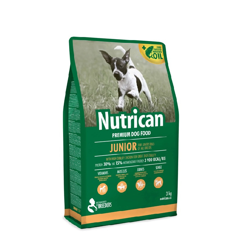 Nutrican Junior Dog Сухий корм для цуценят всіх порід з куркою
