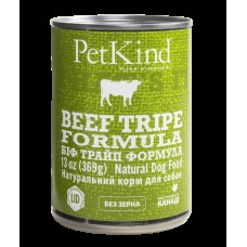 PetKind Beef Tripe Formula Беззернові консерви для собак з яловичиною та рубцем