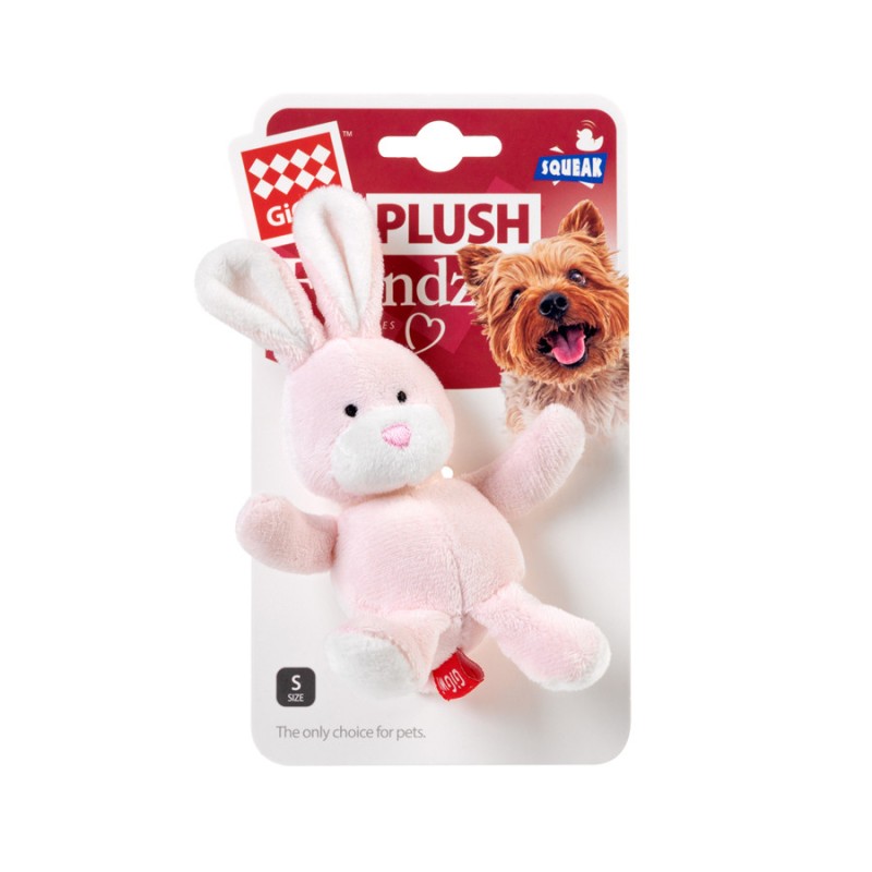 GiGwi Plush Іграшка для собак Заєць з пищалкою