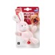 GiGwi Plush Іграшка для собак Заєць з пищалкою