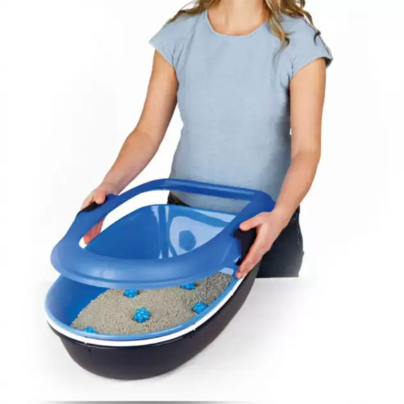 Trixie Berto Hygienic Separate Туалет для кішок з бортиком та сіткою