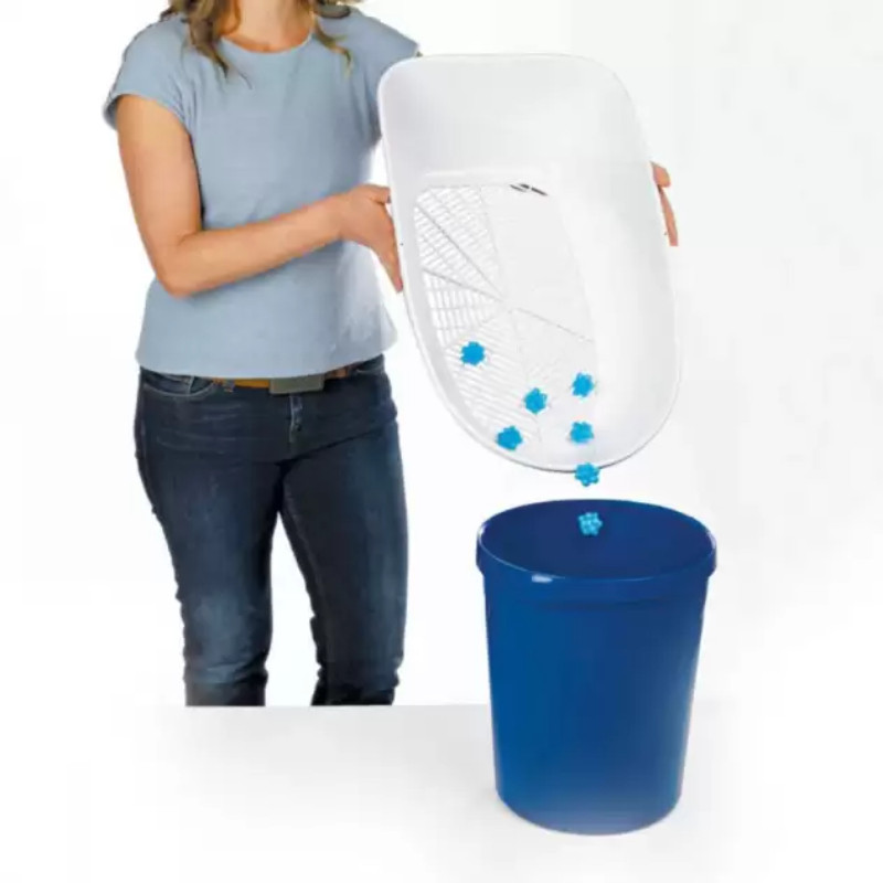 Trixie Berto Hygienic Separate Туалет для кішок з бортиком та сіткою