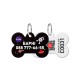 Collar Waudog Smart ID Адреса для собак і котів персоналізований з QR паспортом, малюнок NASA