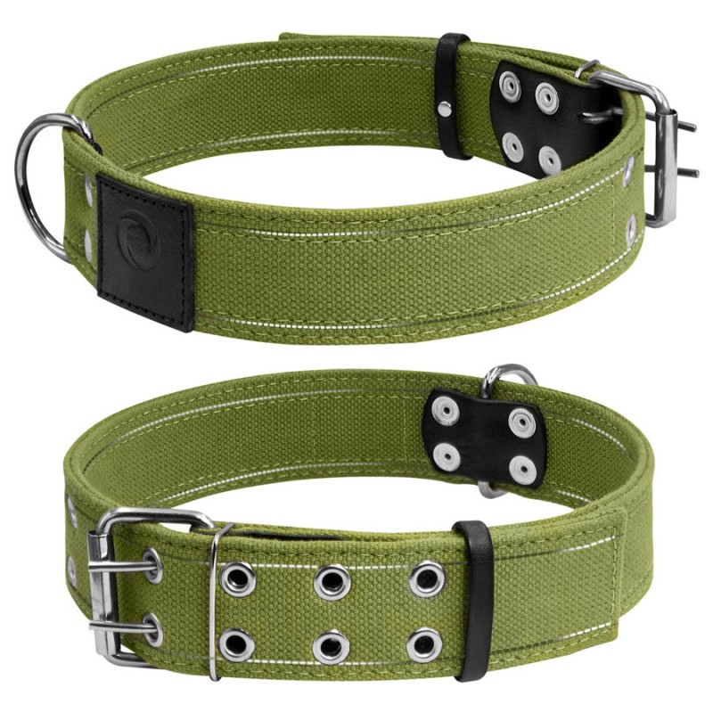 Collar Нашийник брезентовий для собак подвійний