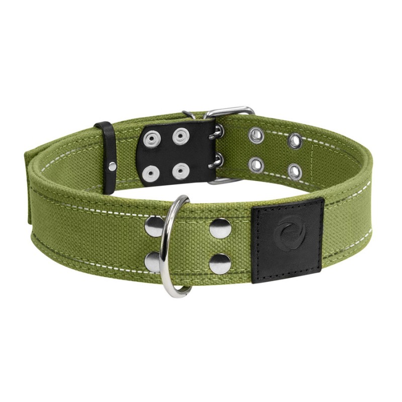 Collar Нашийник брезентовий для собак подвійний