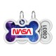Collar Waudog Smart ID Адреса з QR-кодом металевий з малюнком NASA21