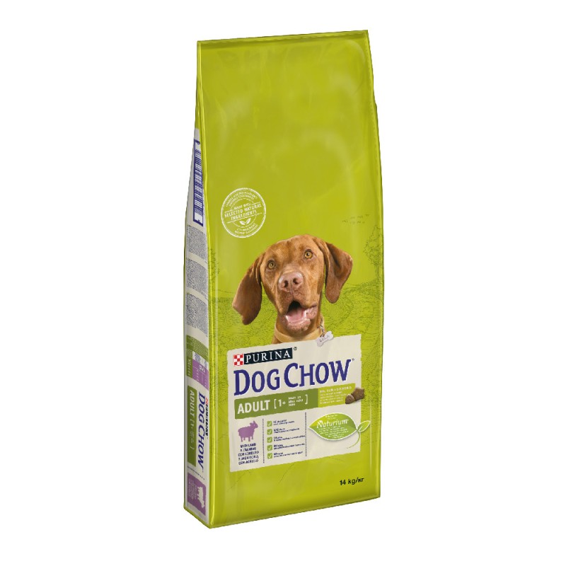 Dog Chow Adult Lamb Сухий корм для дорослих собак з ягнятком