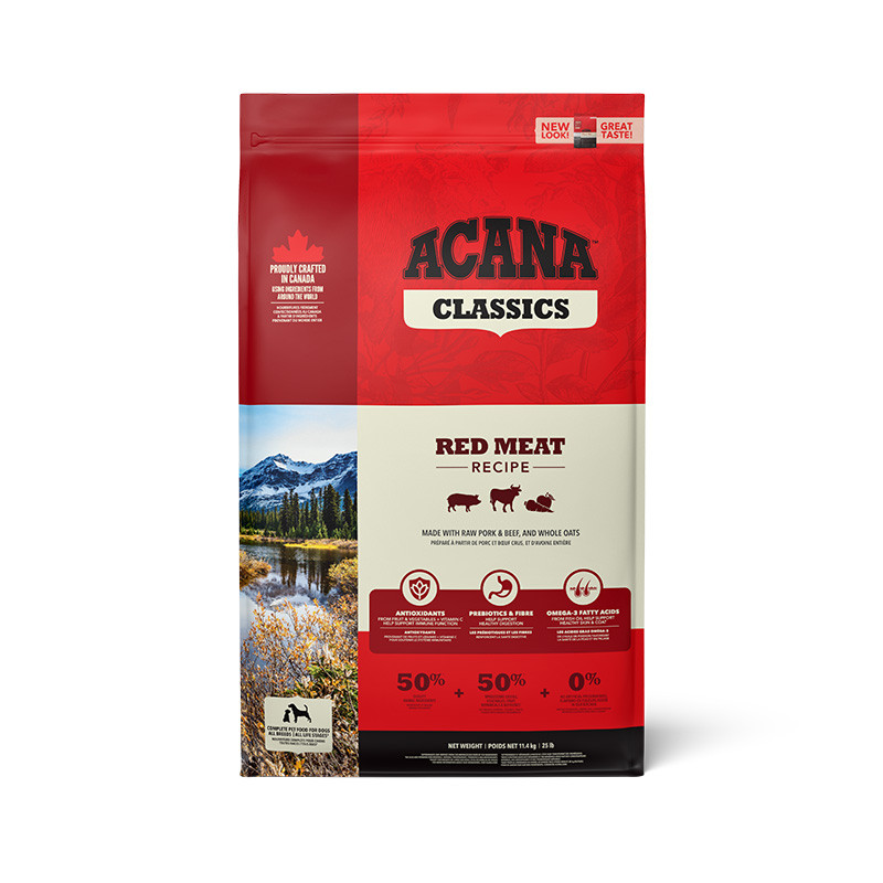 Acana Classics Red Meat Recipe Сухий корм для собак усіх порід та вікових груп
