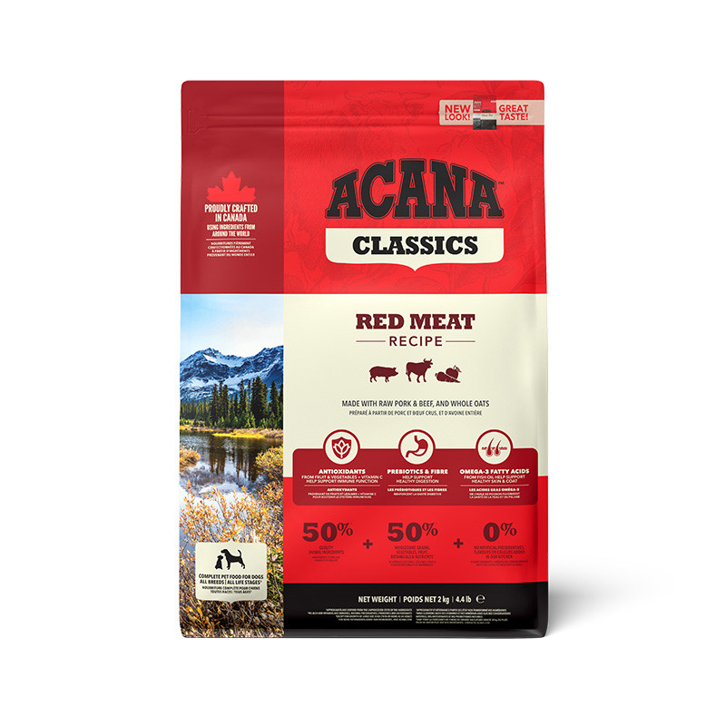 Acana Classics Red Meat Recipe Сухий корм для собак усіх порід та вікових груп