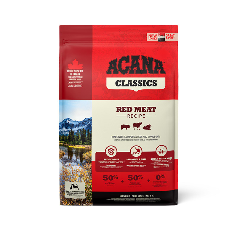 Acana Classics Red Meat Recipe Сухий корм для собак усіх порід та вікових груп