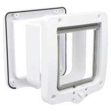 Trixie 4-Way Flap Door Врізні двосторонні двері з блокуванням та тунелем